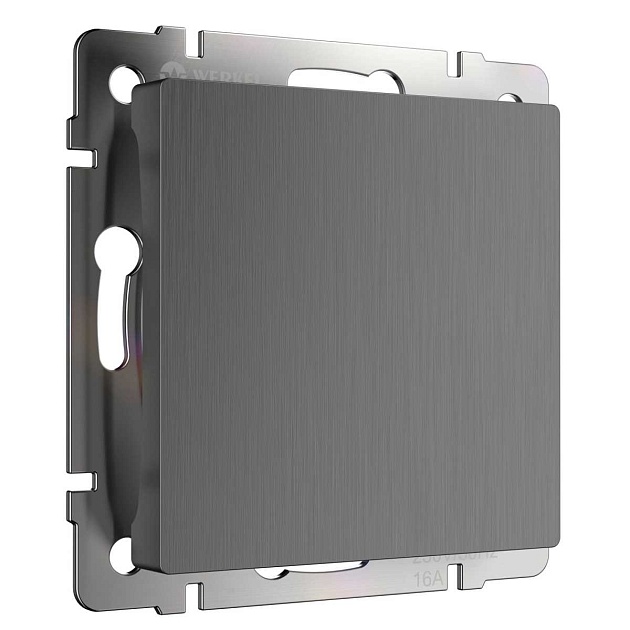 Заглушка Werkel графит рифленый W1159204 4690389158520 изображение 1 Заглушка Werkel графит рифленый W1159204 4690389158520 Фото № 1