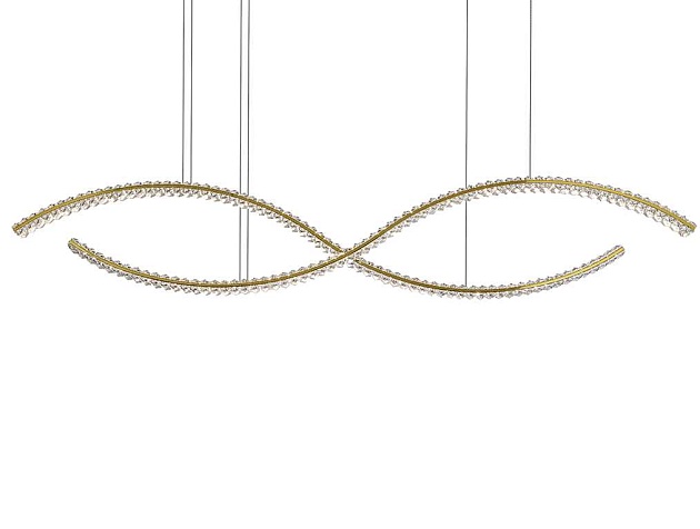 Люстра NEWPORT 8242N/160 gold Фото № 1