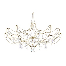 Подвесная люстра Loft IT Mira 10589/900 Gold Asfour 4