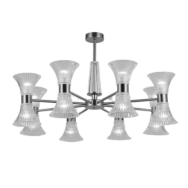 Потолочная люстра Gerhort G11057/16CR CL изображение 1 Потолочная люстра Gerhort G11057/16CR CL Фото № 1