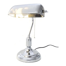 Настольная лампа Lumina Deco Banker LDT 305 CHR 3