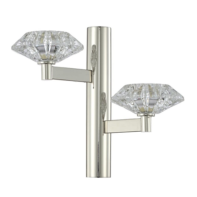 Бра Crystal Lux Rebeca AP2 Nickel Фото № 1