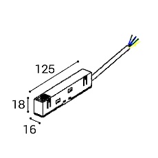 Коннектор питания Italline Atom IT012-5039 black 1