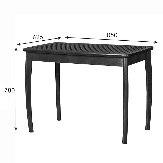 Кухонный стол Мебелик Массив 008429 изображение 3 Кухонный стол Мебелик Массив 008429 Фото № 3