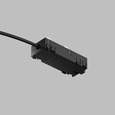 Подвод питания для шинопровода Denkirs Smart Base TR2100-BK