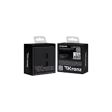 Розетка STRONG компьютерная двойная RJ45+RJ45 кат6 с/у антрацит KRANZ KR-78-0725-5 1