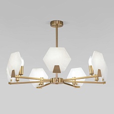 Потолочная люстра Eurosvet Marble 60158/7 латунь 4