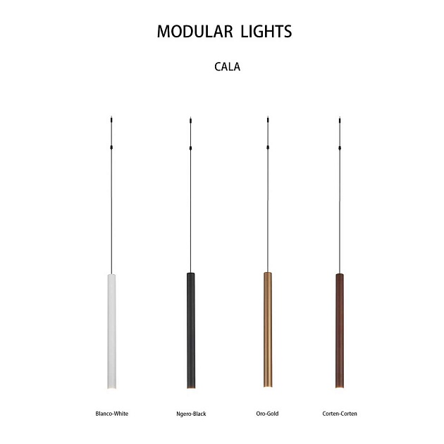 Подвесной модульный светильник без основания Mantra Cala 9335 изображение 4 Подвесной модульный светильник без основания Mantra Cala 9335 Фото № 4