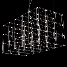 Подвесная люстра Imperium Loft Quasar Cosmos Square Led Pendant Light 120/60/60 144369-22 1
