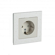 Рамка 1-постовая Systeme Electric AtlasDesign Nature крем роял ATN343101