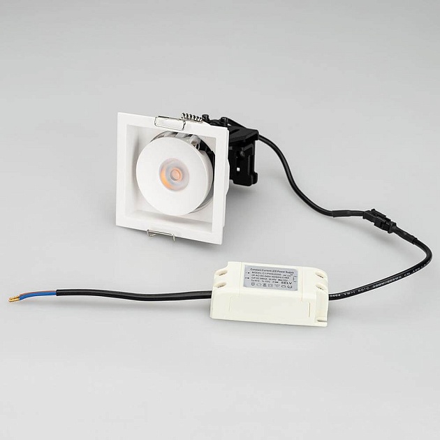 Встраиваемый светодиодный светильник Arlight CL-Simple-S80x80-9W Day4000 028148 фото 5
