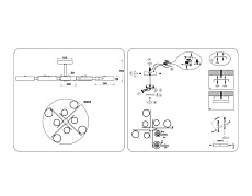 Люстра на штанге Ambrella light COMFORT FL516339 2