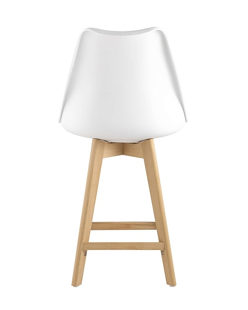Полубарный стул Stool Group Frankfurt белый Y815A-65CM white Фото № 3