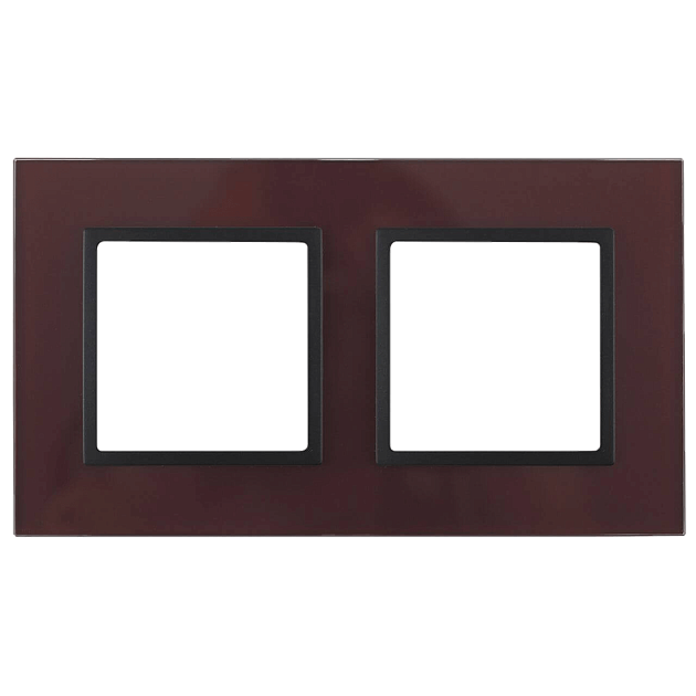 Рамка 2-постовая ЭРА Elegance 14-5102-25 Б0034497 изображение 2 Рамка 2-постовая ЭРА Elegance 14-5102-25 Б0034497 Фото № 2