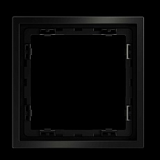 Рамка металлическая на 1 пост, S70 Metal (антрацит) Voltum VLSM120112 2