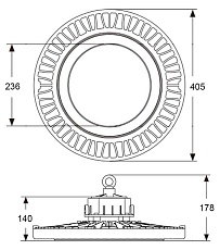 Подвесной светодиодный светильник Deko-Light Aludra 732142 1