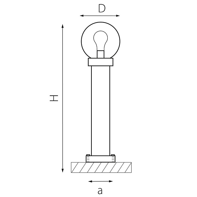 Уличный светильник Lightstar Bolla 373910 изображение 2 Уличный светильник Lightstar Bolla 373910 Фото № 2