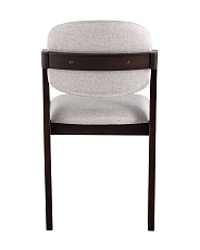 Кухонный стул Stool Group VIVA массив гевеи (эспрессо) мягкое сидение светло-серое 2 шт. MH32060 BZ-10 LIGHT GREY KOROB2 5