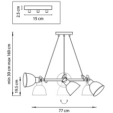 Подвесная люстра Lightstar Acrobata 761160 2