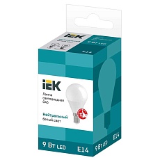 Лампа светодиодная IEK G4 9W 4000K матовая LLE-G45-9-230-40-E14 1