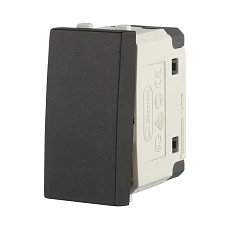 Выключатель LK Studio 45х22,5мм (схема 1) 16 A, 250 B (черный бархат) LK45 850108-1 3