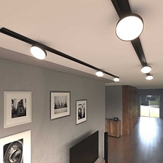 Трековый светодиодный светильник Elektrostandard Pila 85078/01 черный a056103 3