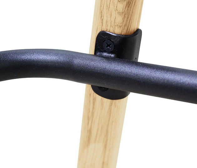 Барный стул Sheffilton SHT-ST19/S94 черный/прозрачный лак 4068900401 Фото № 2