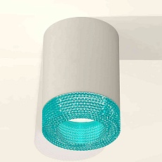 Комплект накладного светильника Ambrella light Techno Spot XS7423004 SGR/BL серый песок/голубой (C7423, N7194) 2