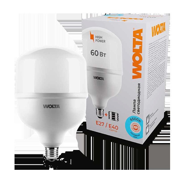 Светодиодная лампа WOLTA 25WHP60E27/40 изображение 1 Светодиодная лампа WOLTA 25WHP60E27/40 Фото № 1