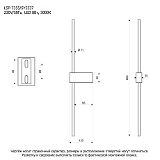 Бра Lussole Bridgeport LSP-7355 1