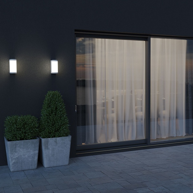 Уличный настенный светодиодный светильник Novotech Street Opal 359299 изображение 5 Уличный настенный светодиодный светильник Novotech Street Opal 359299 Фото № 5