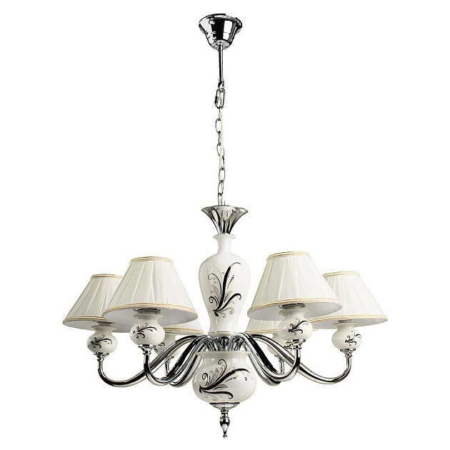 Подвесная люстра Arte Lamp Veronika A2298LM-6CC изображение 1 Подвесная люстра Arte Lamp Veronika A2298LM-6CC Фото № 1