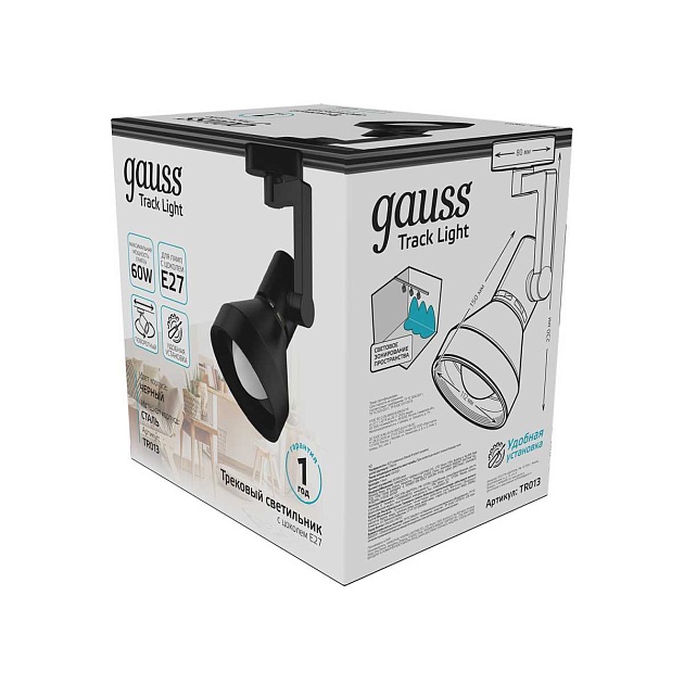Трековый светильник Gauss Track Light Bulb TR013 изображение 2 Трековый светильник Gauss Track Light Bulb TR013 Фото № 2