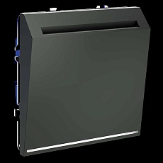 Выключатель встраиваемый S70 карточный 16А, (титан) Voltum VLS010706 5