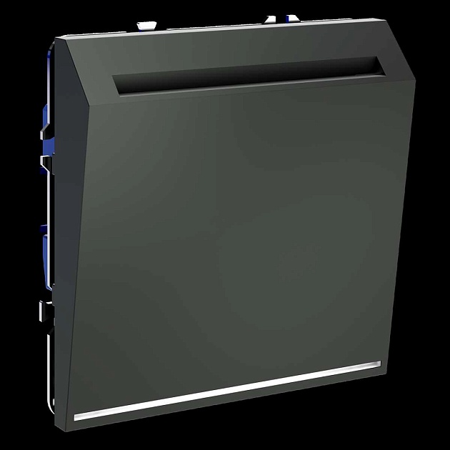 Выключатель встраиваемый S70 карточный 16А, (титан) Voltum VLS010706 Фото № 6