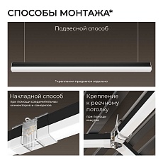 Накладной линейный светодиодный светильник Apeyron 30-55 2