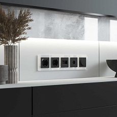 Рамка на 5 постов Werkel Favorit белый W0051101 4690389160080 2