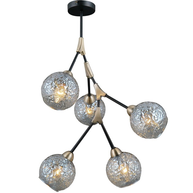Подвесная люстра Illumico IL0263-5PSQ-79 BK AB Фото № 1