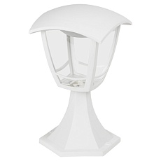 Садово-парковый светильник ЭРА «Валенсия» ДТУ 07-8-001 белый 4-гранный напольный IP44 светодиодный 8Вт 3000K Б0064284 2
