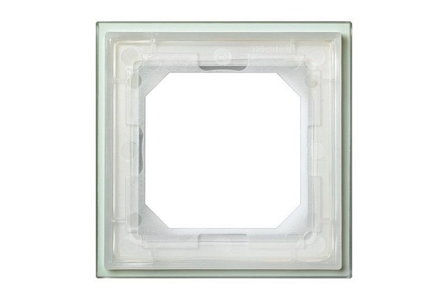 Рамка 1-постовая Liregus Epsilon стекло натуральное 28-241 фото 2