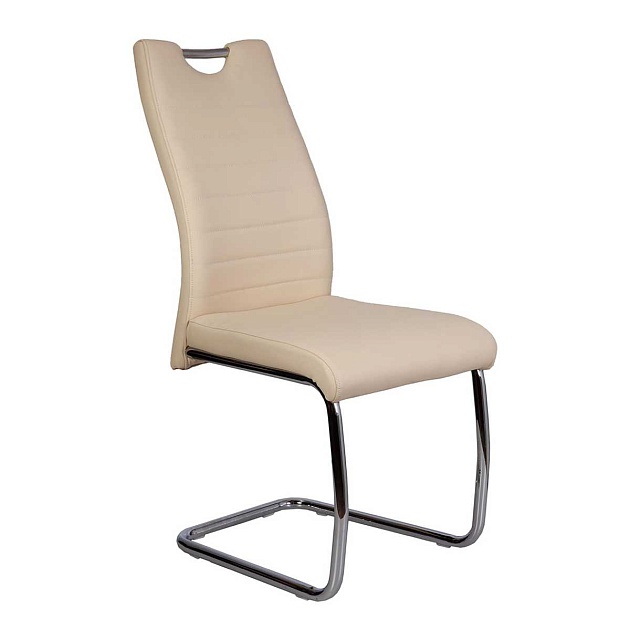 Кухонный стул AksHome Ava кремовый, экокожа 58757 изображение 1 Кухонный стул AksHome Ava кремовый, экокожа 58757 Фото № 1