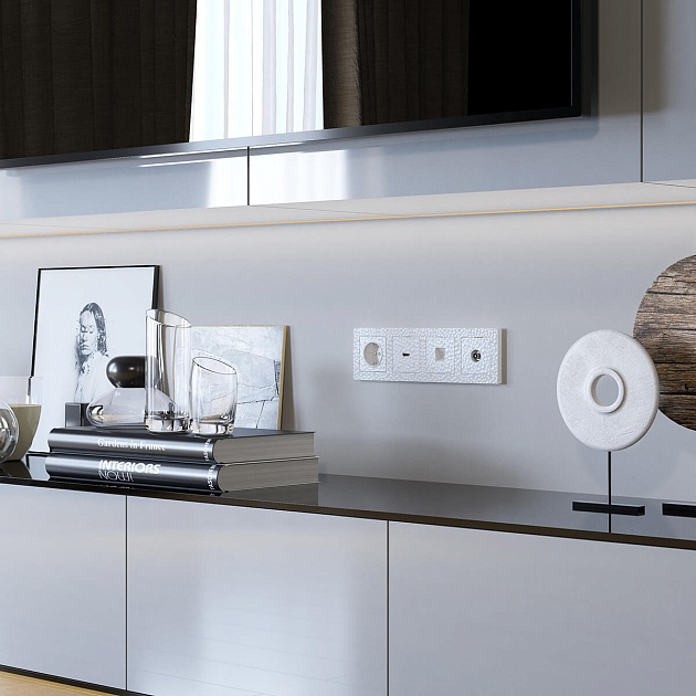 Розетка Werkel Hammer с заземлением белый W1271001 4690389162794 изображение 3 Розетка Werkel Hammer с заземлением белый W1271001 4690389162794 Фото № 3