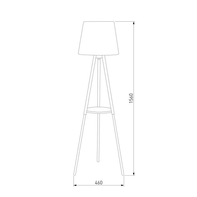 Торшер TK Lighting 699 Vaio Grey изображение 2 Торшер TK Lighting 699 Vaio Grey Фото № 2