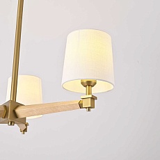 Подвесная люстра Imperium Loft Jorgenson D70 White/Light Wood 203578-26 5