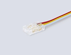 Соединитель гибкий двухсторонний AMBRELLA LIGHT ILLUMINATION COB CCT 12/24V для лент 8mm(3 конт.) (5шт. в комплекте) GS7911