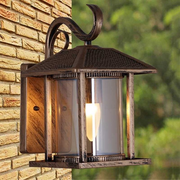 Настенный фонарь Reluce 08287-9.2-001U BKG Фото № 3