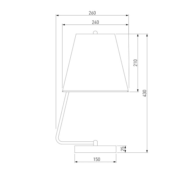 Настольная лампа Eurosvet Amaretto 01165/1 хром изображение 2 Настольная лампа Eurosvet Amaretto 01165/1 хром Фото № 2