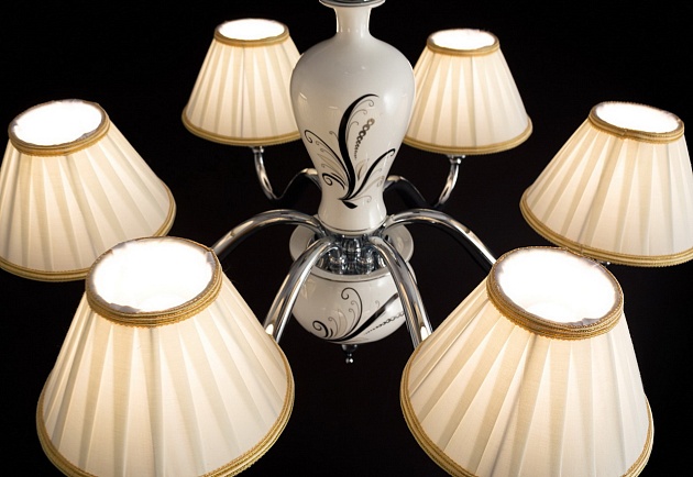 Подвесная люстра Arte Lamp Veronika A2298LM-6CC изображение 4 Подвесная люстра Arte Lamp Veronika A2298LM-6CC Фото № 4