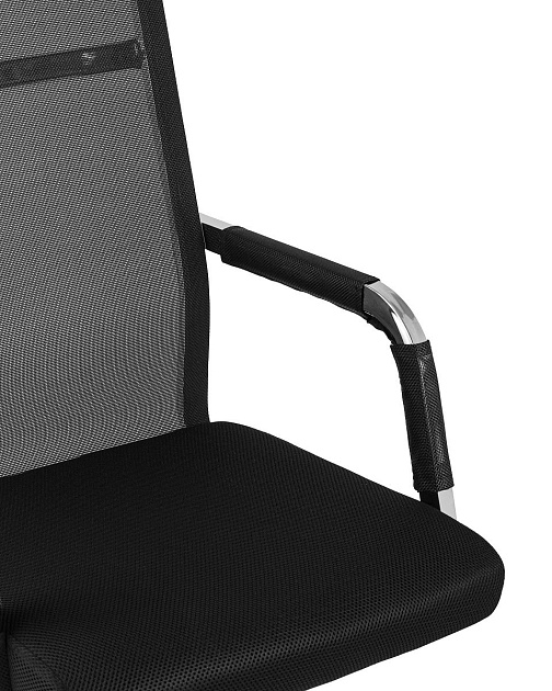 Офисное кресло TopChairs Clerk черное D-104 black изображение 2 Офисное кресло TopChairs Clerk черное D-104 black Фото № 2