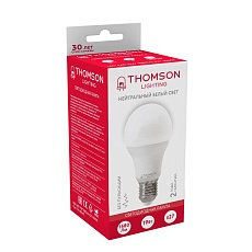 Лампа светодиодная Thomson E27 19W 4000K груша матовая TH-B2348 1